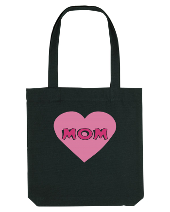 Mom Heart Black