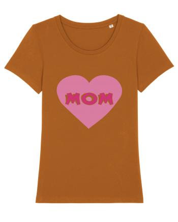 Mom Heart Roasted Orange
