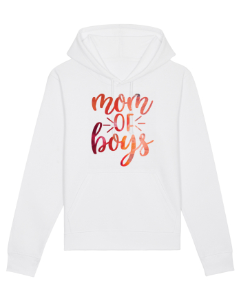 Mom Of Boys White
