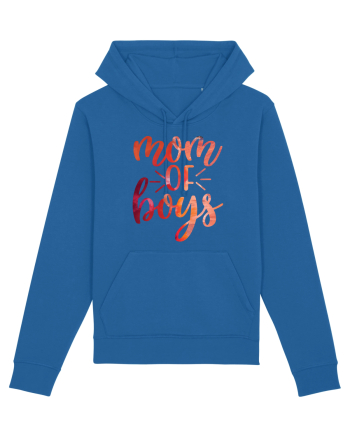 Mom Of Boys Royal Blue
