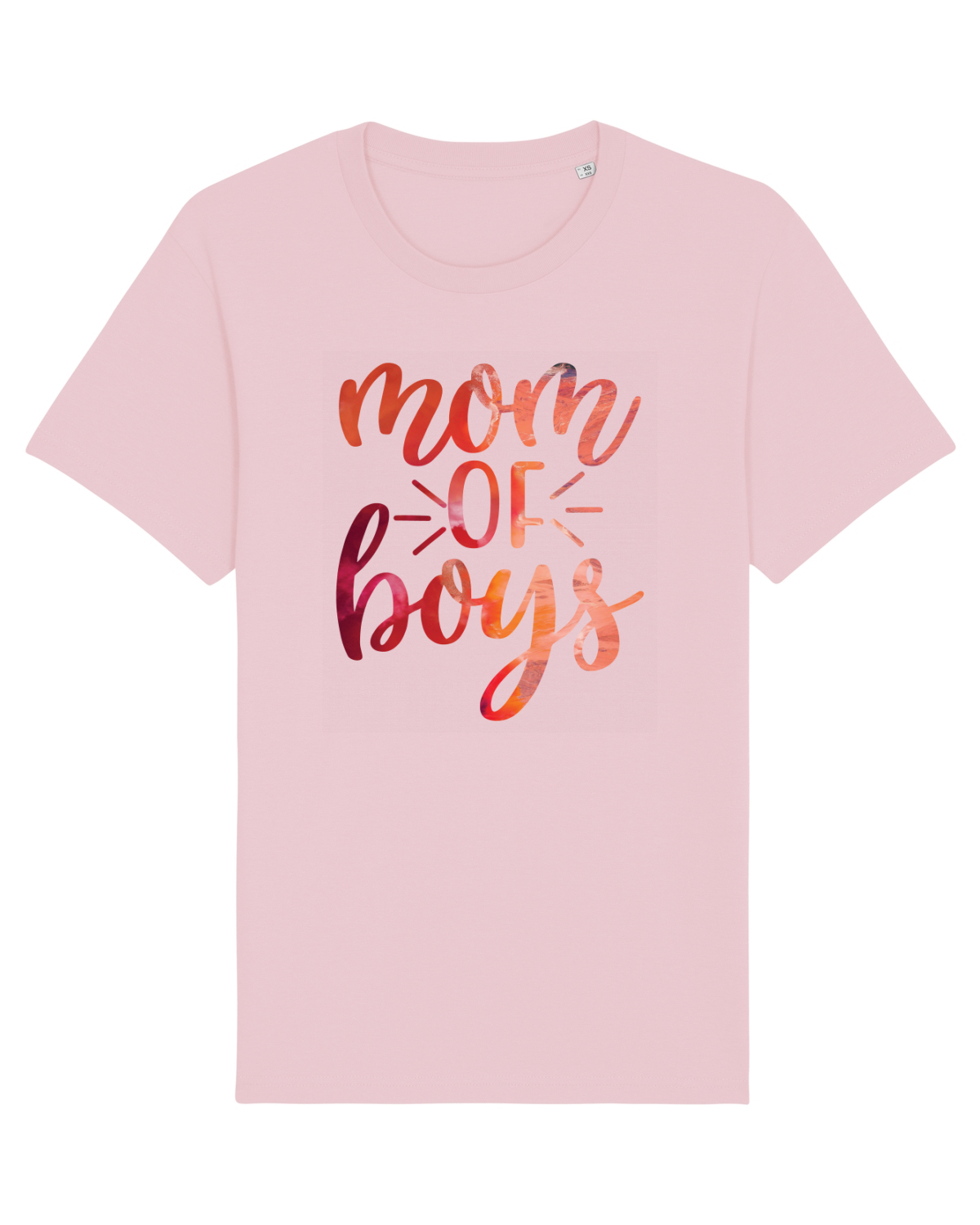 Tricou mânecă scurtă Unisex Rocker Cotton Pink