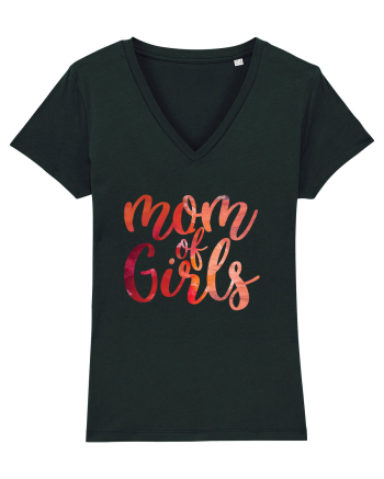 Mom Of Girls Black