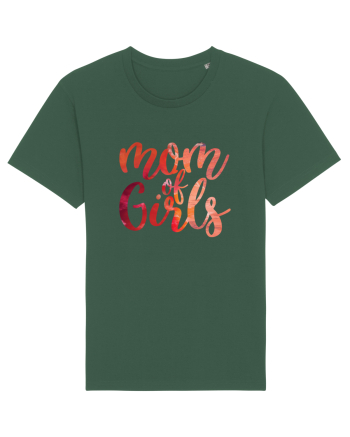 Mom Of Girls Bottle Green