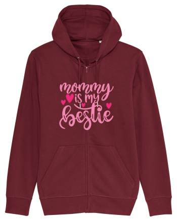 Mommy Is My Bestie Burgundy