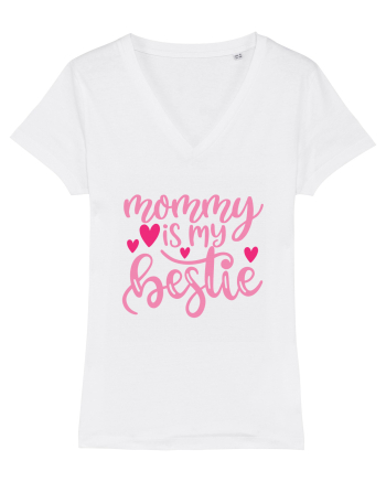 Mommy Is My Bestie White