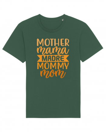 Mother Mama Madre Mommy Mom Bottle Green