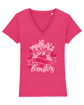 Mother's Love Is The Heart Of The Family Raspberry