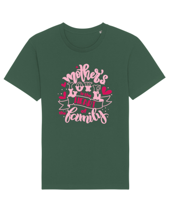 Mother's Love Is The Heart Of The Family Bottle Green