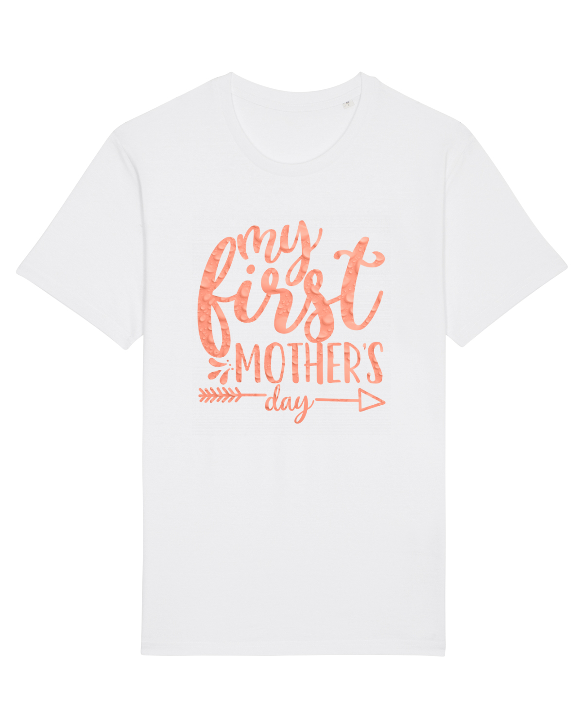 Tricou mânecă scurtă Unisex Rocker White