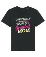 Officially The World's Greatest Mom Tricou mânecă scurtă Unisex Rocker