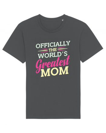 Officially The World's Greatest Mom Anthracite