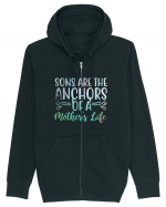 Sons Are The Anchor Of A Mother's Life Hanorac cu fermoar Unisex Connector