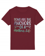 Sons Are The Anchor Of A Mother's Life Tricou mânecă scurtă  Copii Mini Creator