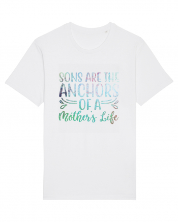 Sons Are The Anchor Of A Mother's Life White