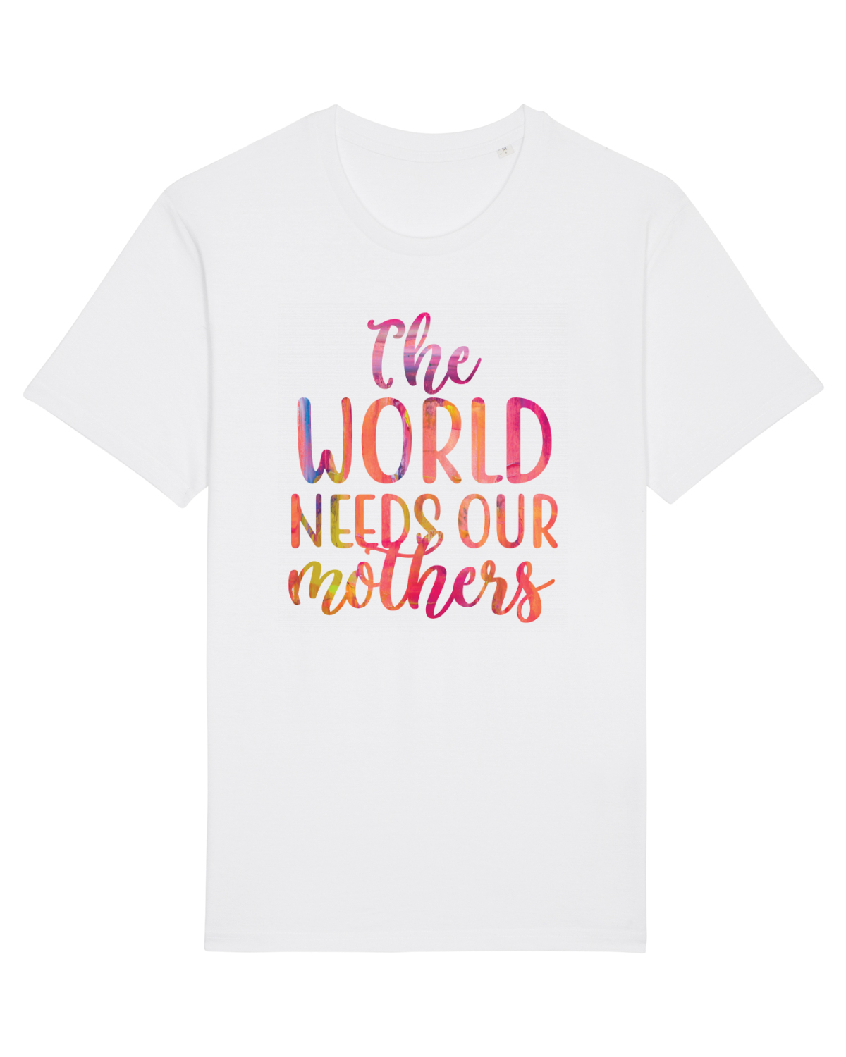 Tricou mânecă scurtă Unisex Rocker White