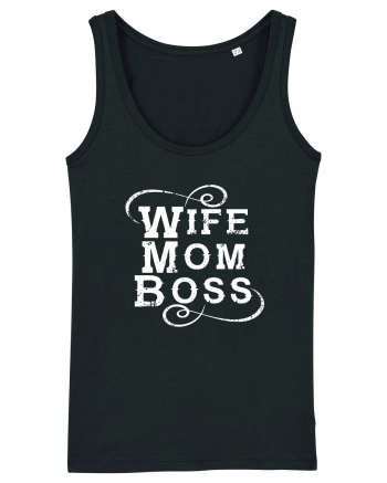 Wife Mom Boss Black