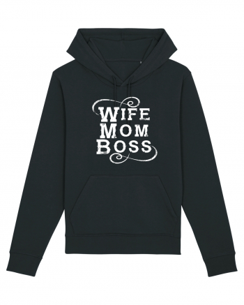 Wife Mom Boss Black