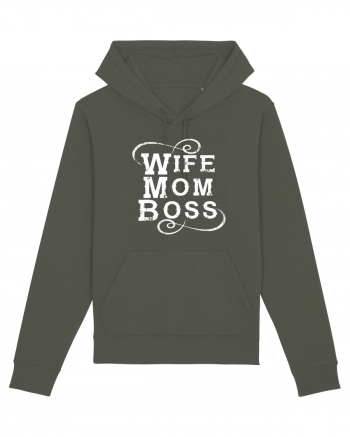 Wife Mom Boss Khaki