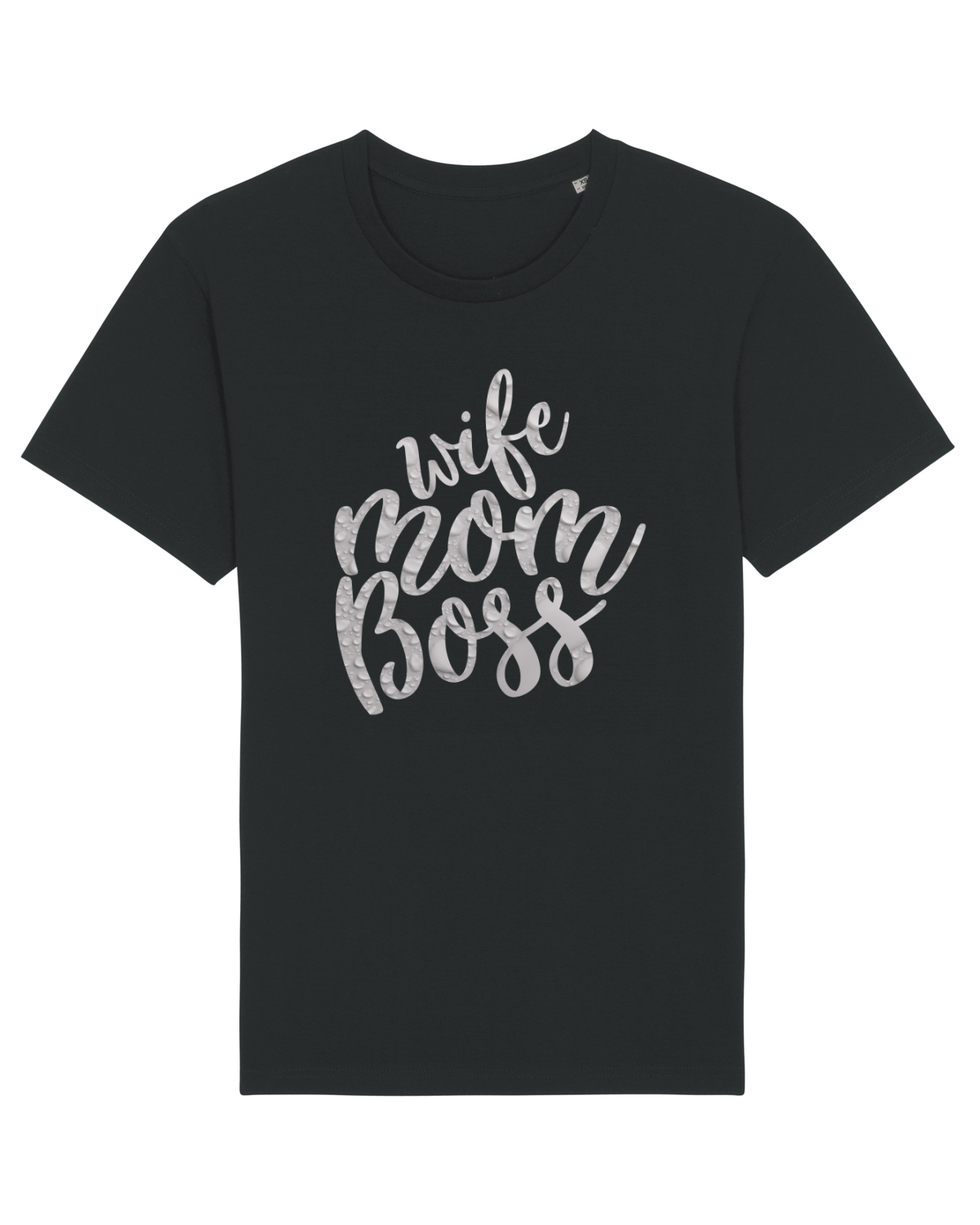 Tricou mânecă scurtă Unisex Rocker Black