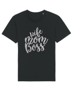 Wife Mom Boss Tricou mânecă scurtă Unisex Rocker