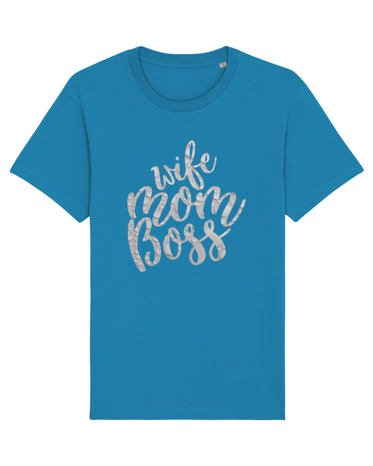Tricou mânecă scurtă Unisex Rocker Azur