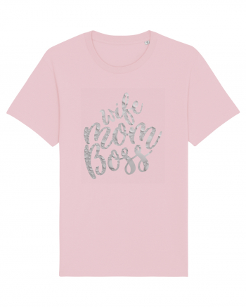 Wife Mom Boss Cotton Pink