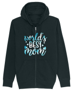 World's Best Mom Hanorac cu fermoar Unisex Connector