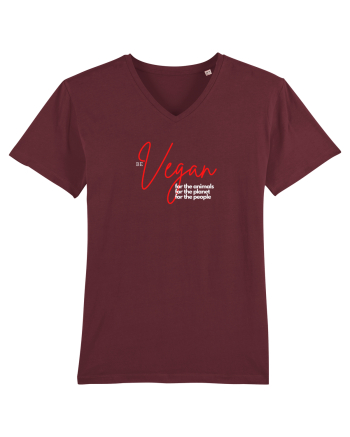 Be Vegan!!! Burgundy