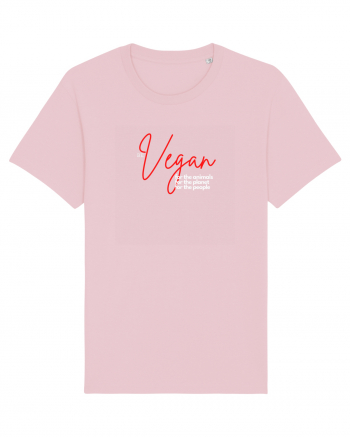 Be Vegan!!! Cotton Pink