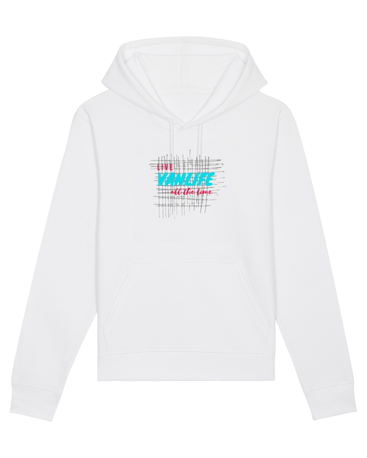 Hanorac Unisex Drummer White