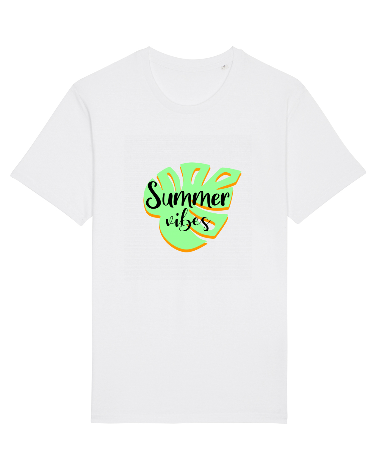 Tricou mânecă scurtă Unisex Rocker White