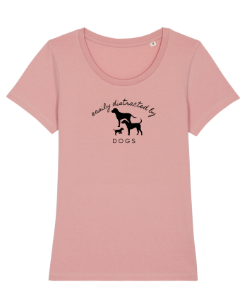 Easily Distracted By Dogs Canyon Pink