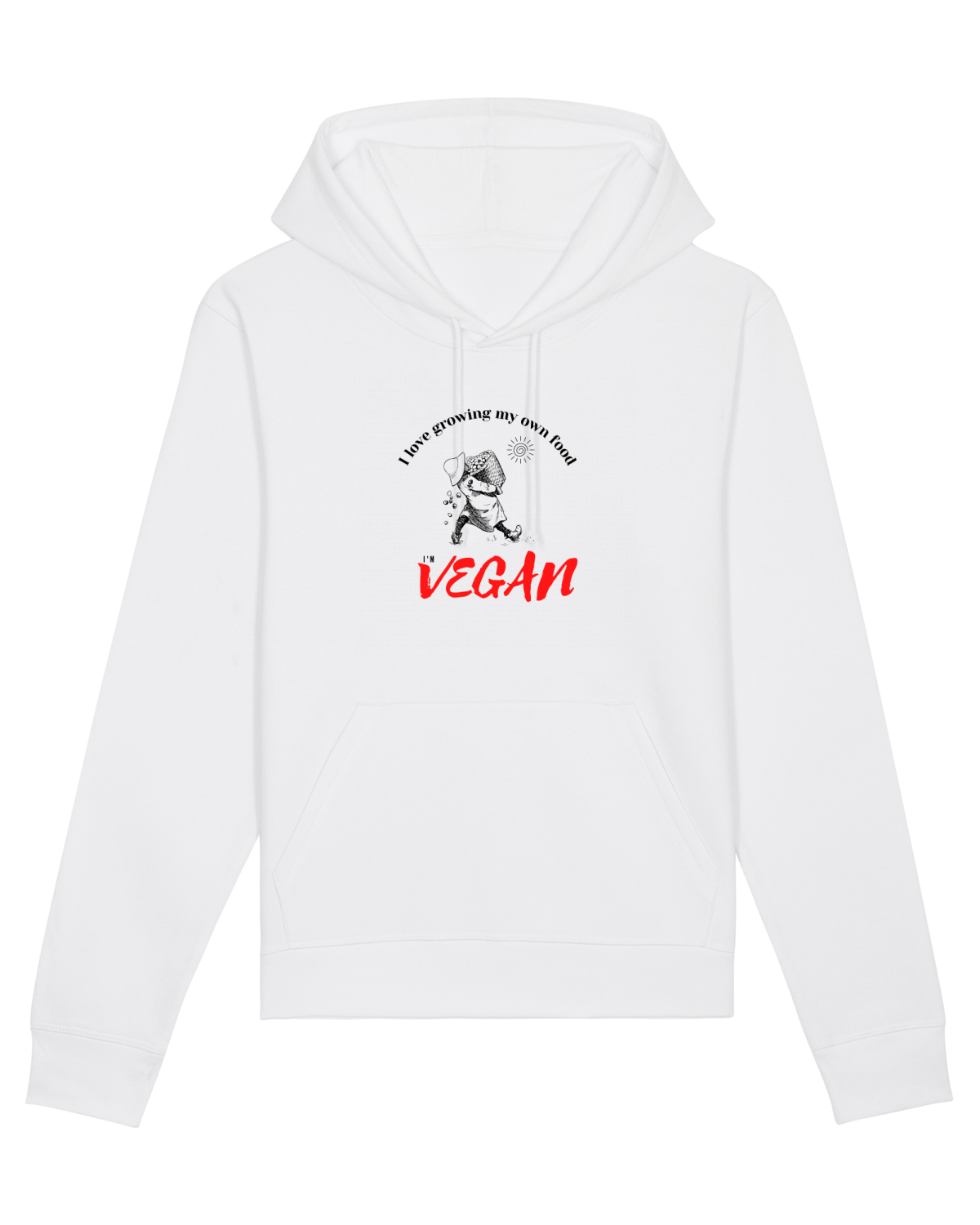Hanorac Unisex Drummer White