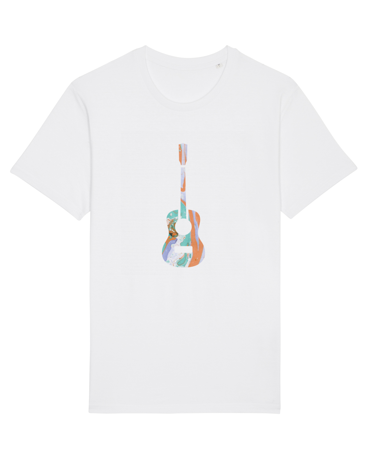 Tricou mânecă scurtă Unisex Rocker White