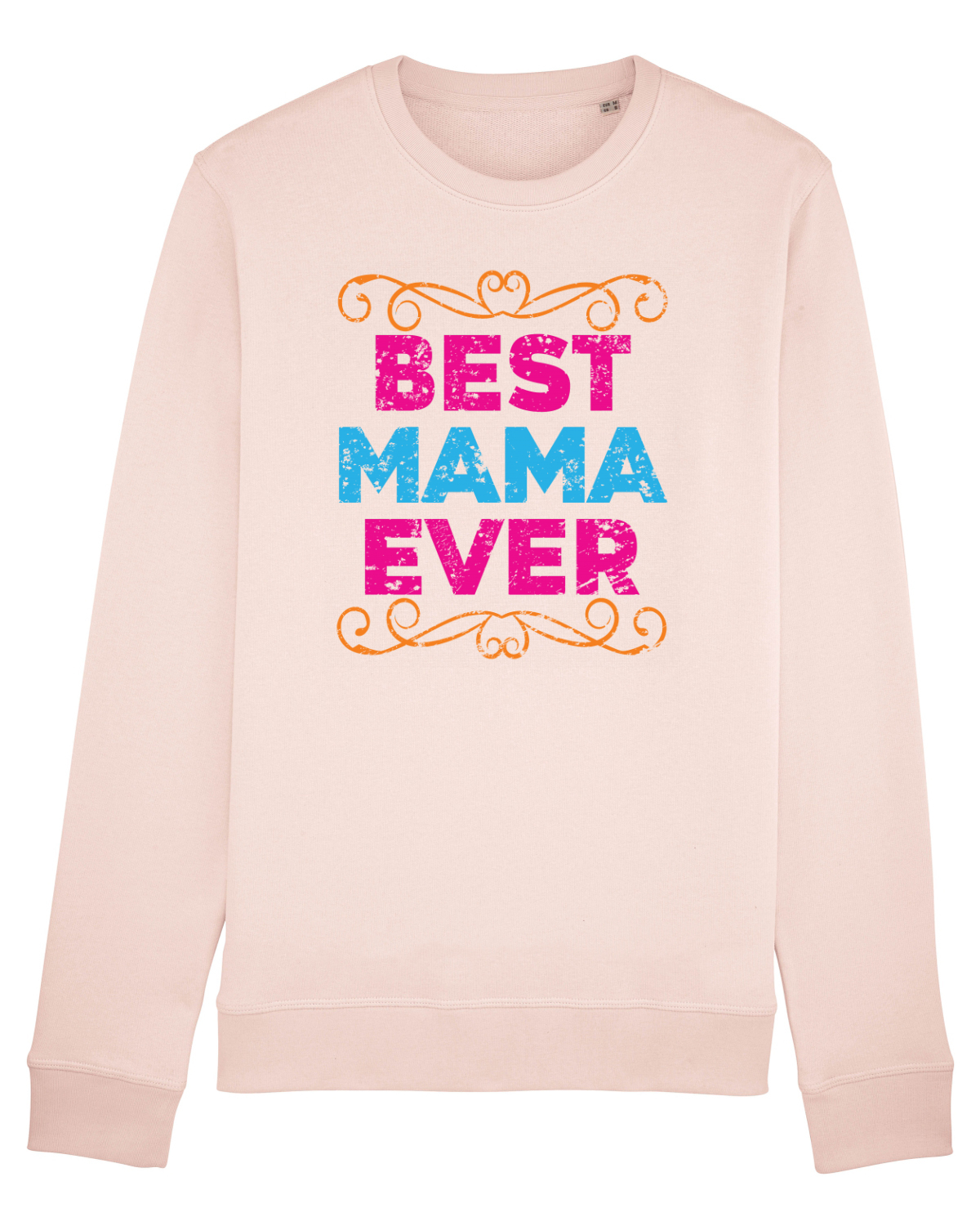 Bluză mânecă lungă Unisex Rise Candy Pink