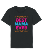 Best Mama Ever Retro Style Tricou mânecă scurtă Unisex Rocker