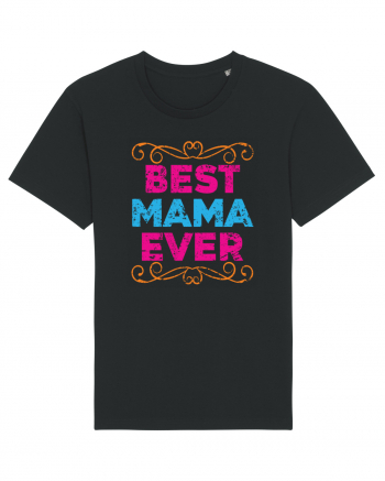 Best Mama Ever Retro Style Black