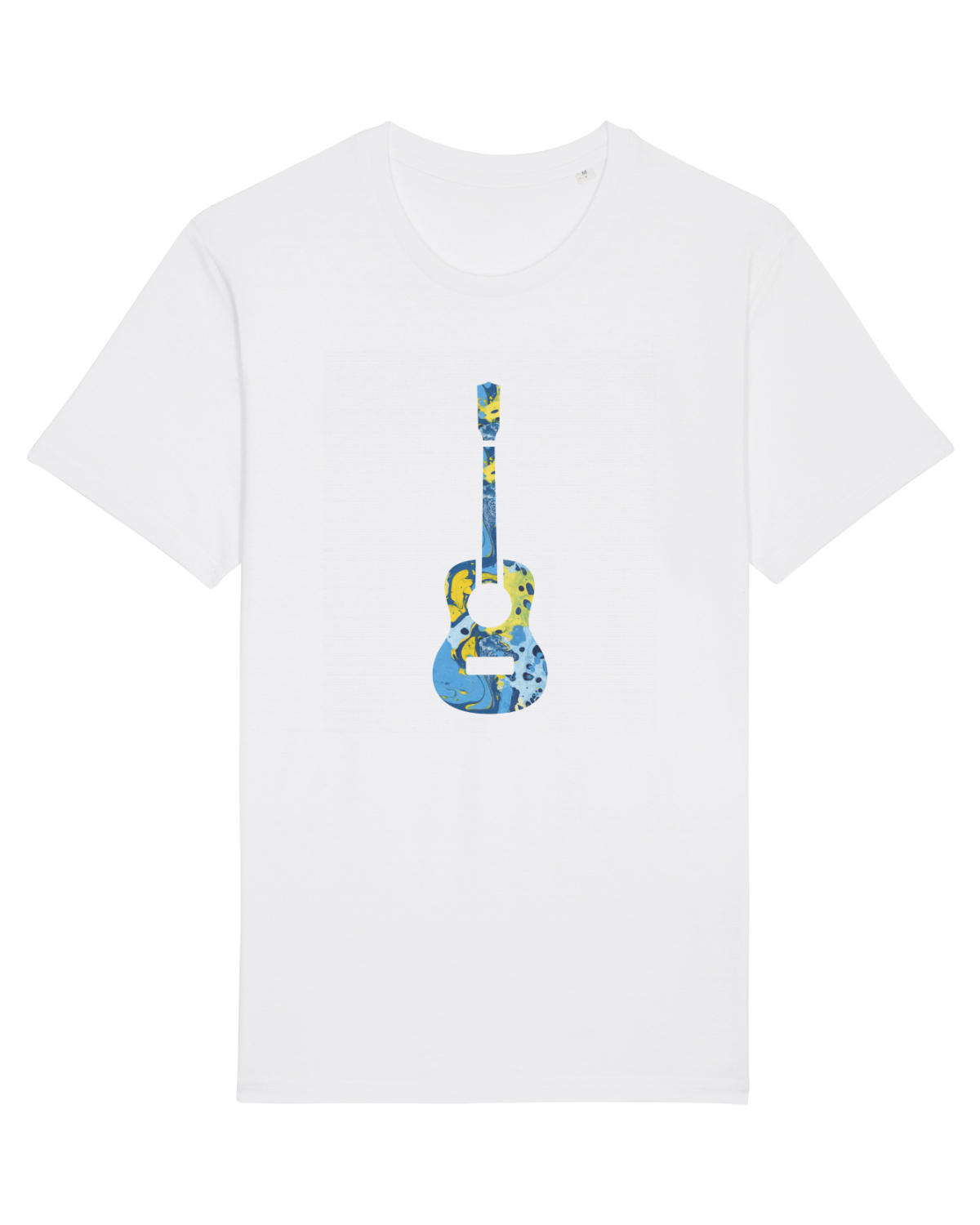 Tricou mânecă scurtă Unisex Rocker White