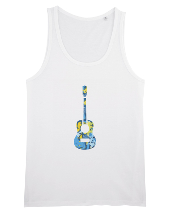 Chitară Funky White