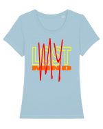 Lost My Mind Tricou mânecă scurtă guler larg fitted Damă Expresser