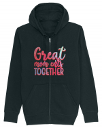 Great Mom Ents Together Hanorac cu fermoar Unisex Connector
