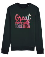 Great Mom Ents Together Bluză mânecă lungă Unisex Rise
