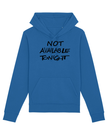 Not Avalable Tonight Royal Blue