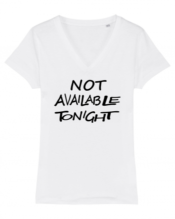 Not Avalable Tonight White