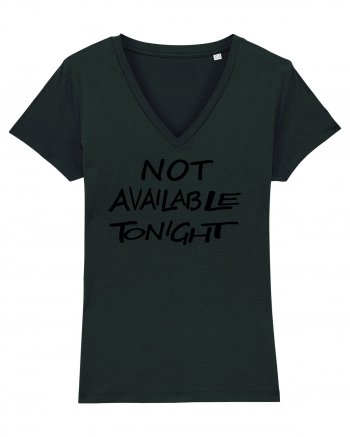 Not Avalable Tonight Black