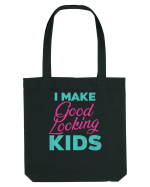 I Make Good Looking Kids Retro Style Sacoșă textilă