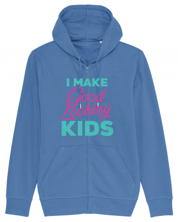 I Make Good Looking Kids Retro Style Bright Blue