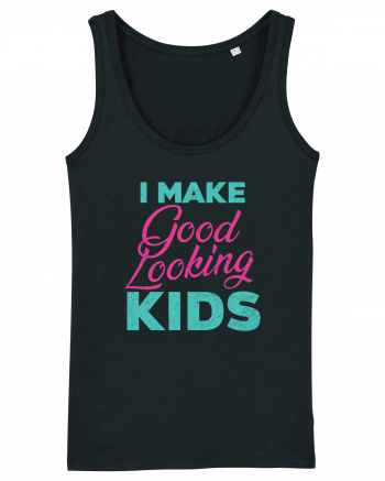 I Make Good Looking Kids Retro Style Black