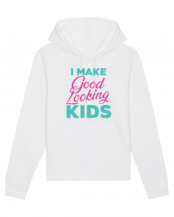 I Make Good Looking Kids Retro Style White