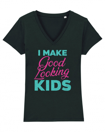 I Make Good Looking Kids Retro Style Black